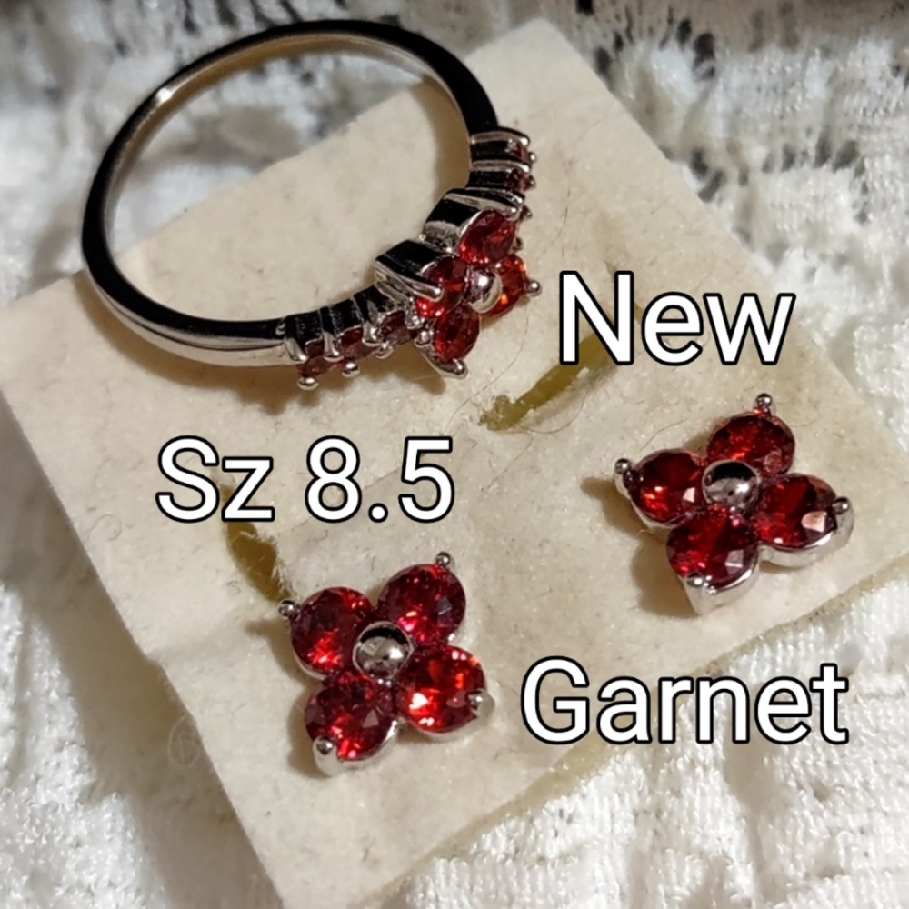 Garnet Ring New in Box - Picture 8 of 15